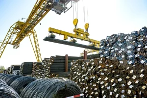 Транспортировка арматурной катанки حمل و نقل میلگرد کلاف