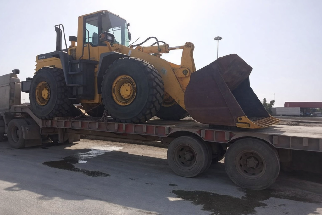 لودر سنگین راهنمای کامل حمل و نقل بین المللی 1 حمل بین المللی لودر سنگین
