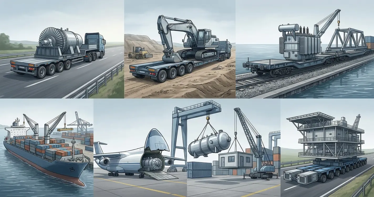 Transporting Cargo 7 Methods for Transporting Heavy and Oversized Cargo | Practical Guide